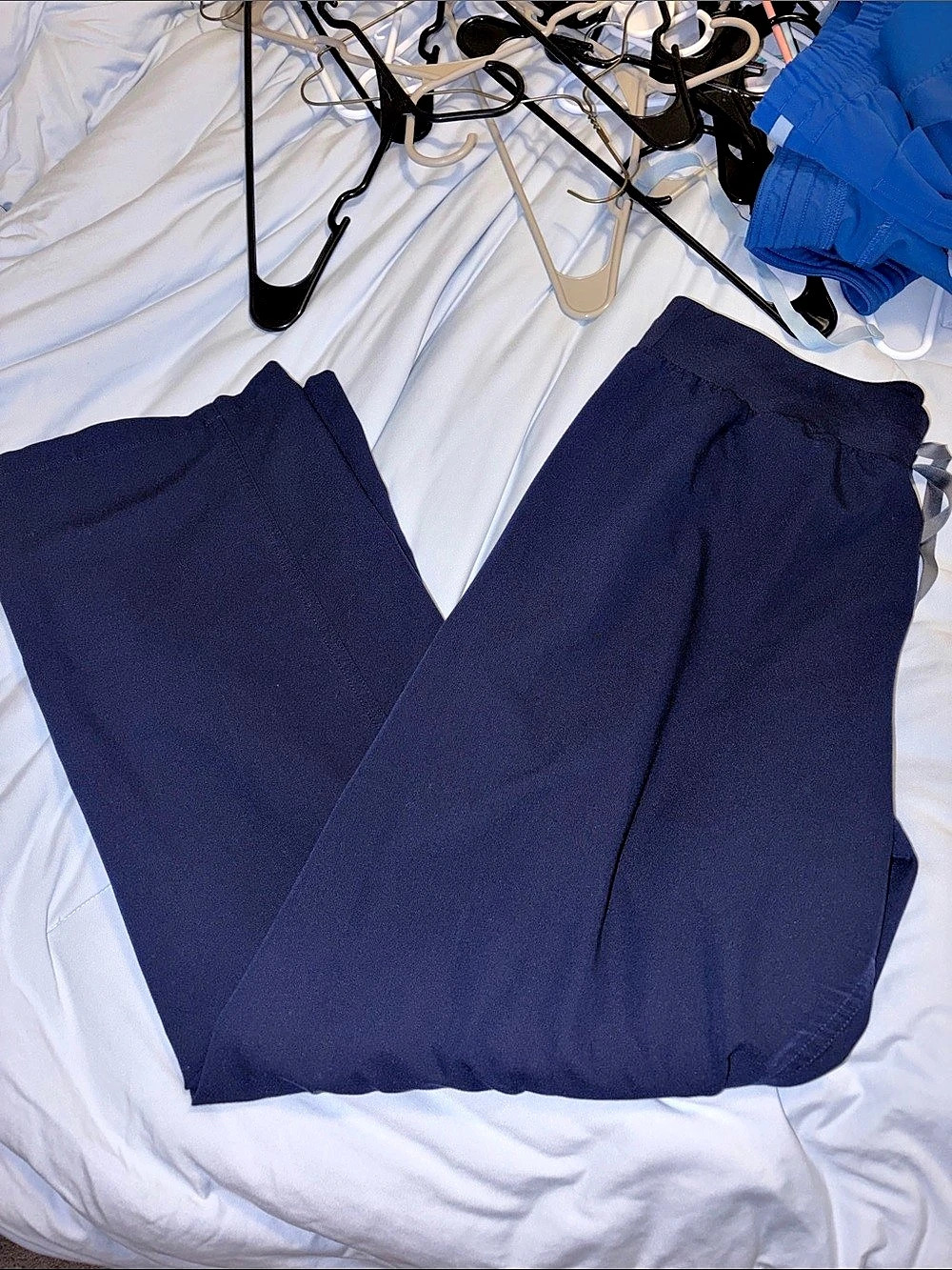 FIGS Technical Collection Scrub Pants Straight Leg navy Blue XL